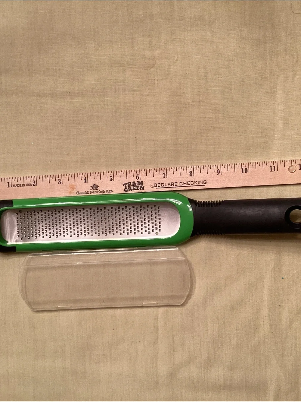 OXO Good Grips Hand Held Green Zester & Protective Cover